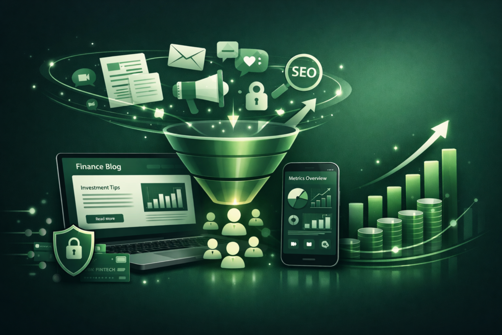 How Fintech Companies Use Content Marketing to Generate Leads: